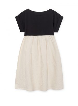 Origami T-Shirt Dress black