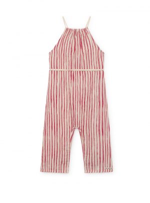 Bamboo Striped JumpSuit