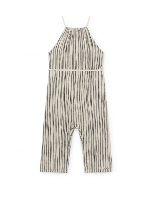 Bamboo Striped JumpSuit