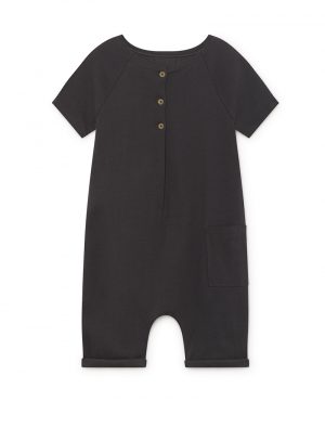 ZEN Short-Sleeved JumpSuit, slate