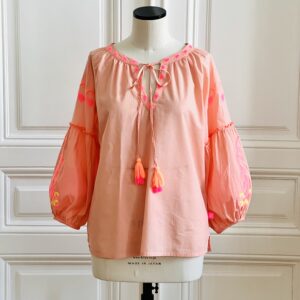 Orange Cherry Sommerbluse