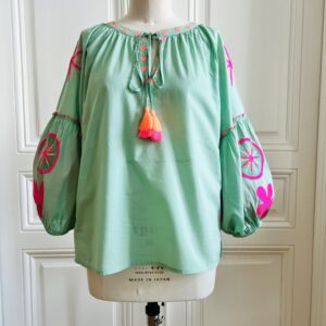 Moss Pop Sommerbluse