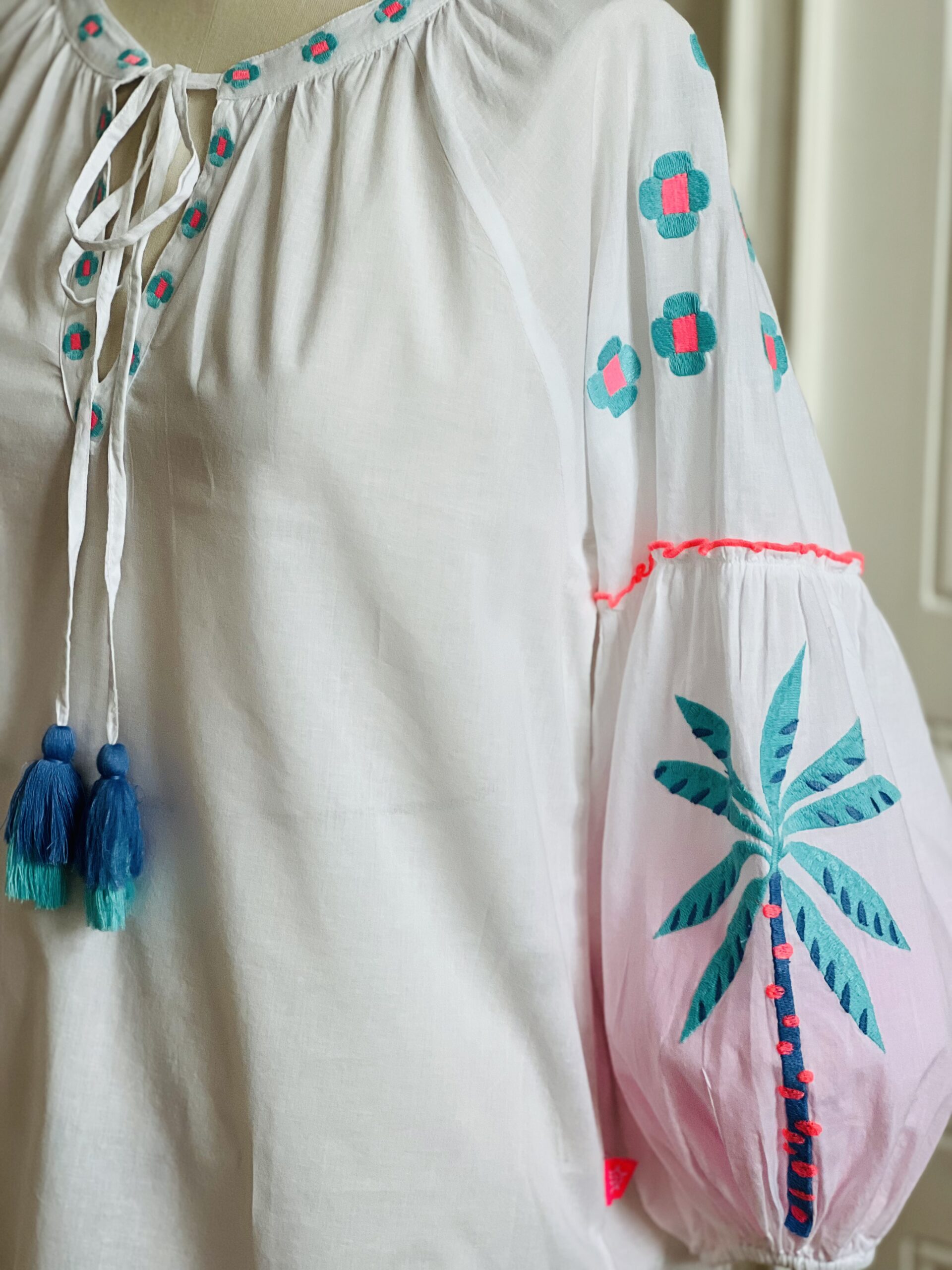 White Palm Sommerbluse – Bild 5