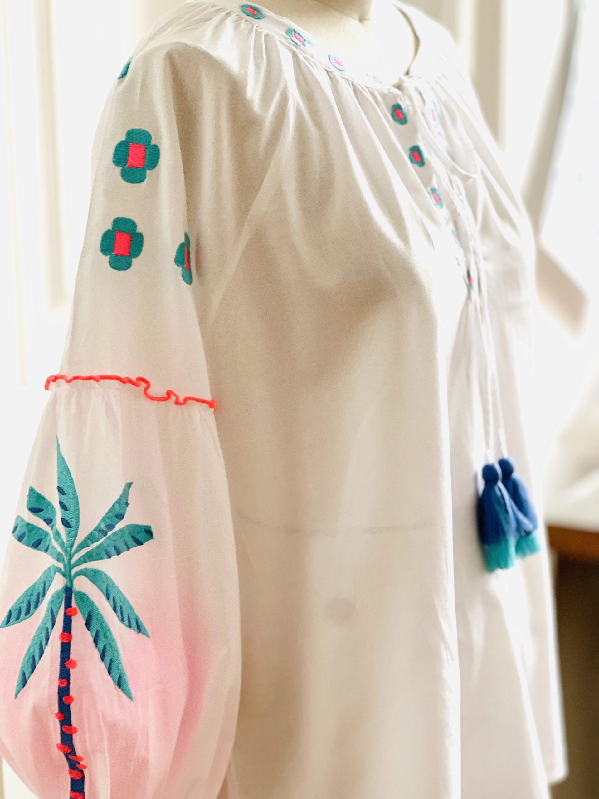 White Palm Sommerbluse – Bild 2