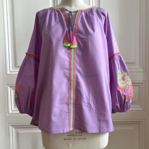 Purple Wave Sommerbluse