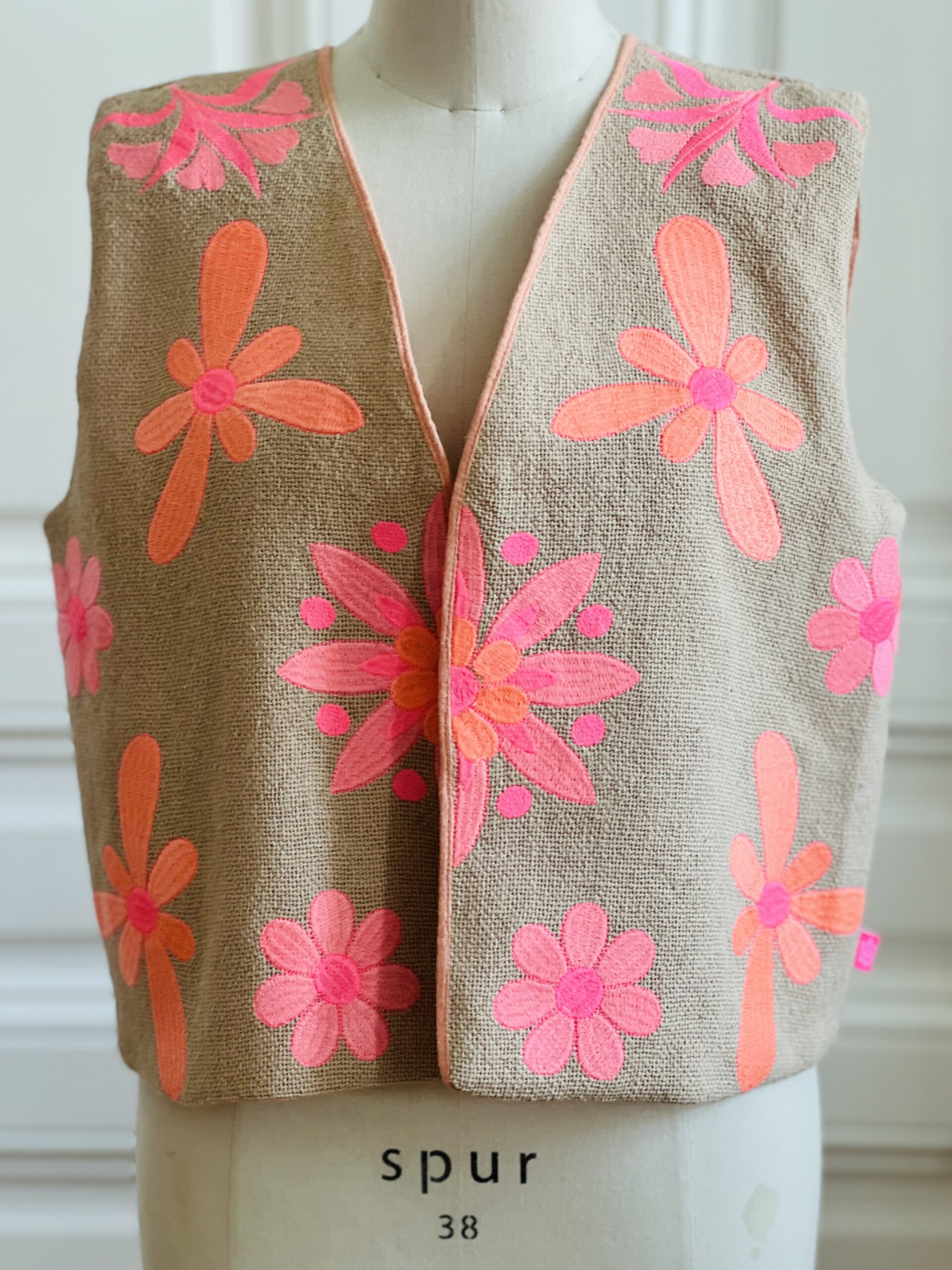 Coffee Gerbera Vest – Bild 2