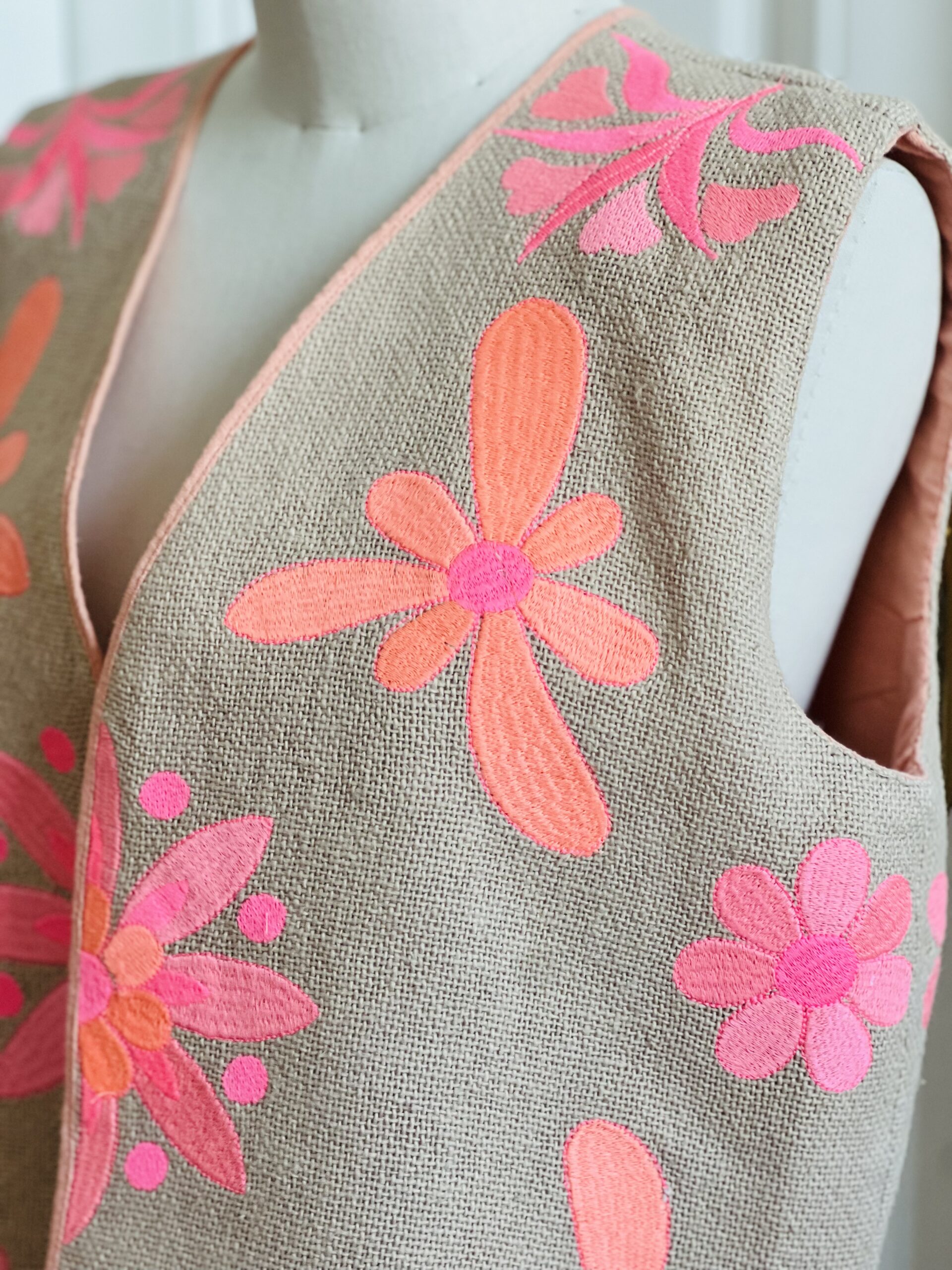 Coffee Gerbera Vest – Bild 3