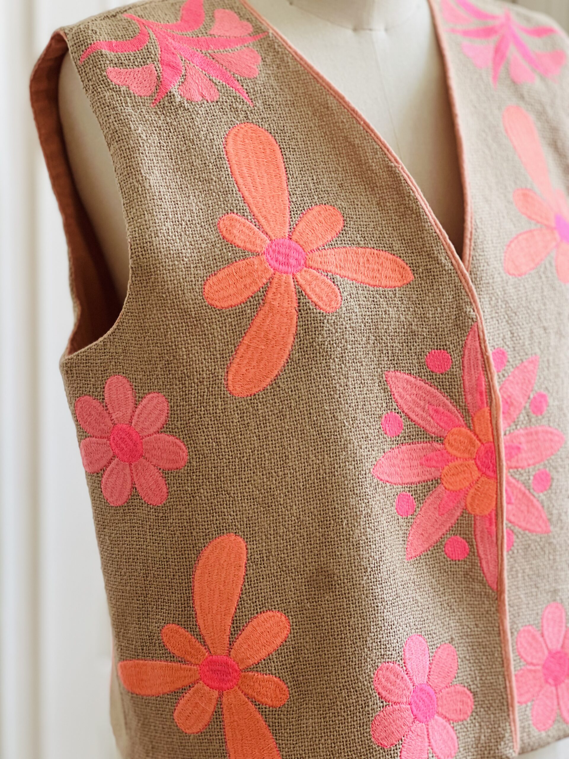 Coffee Gerbera Vest – Bild 5