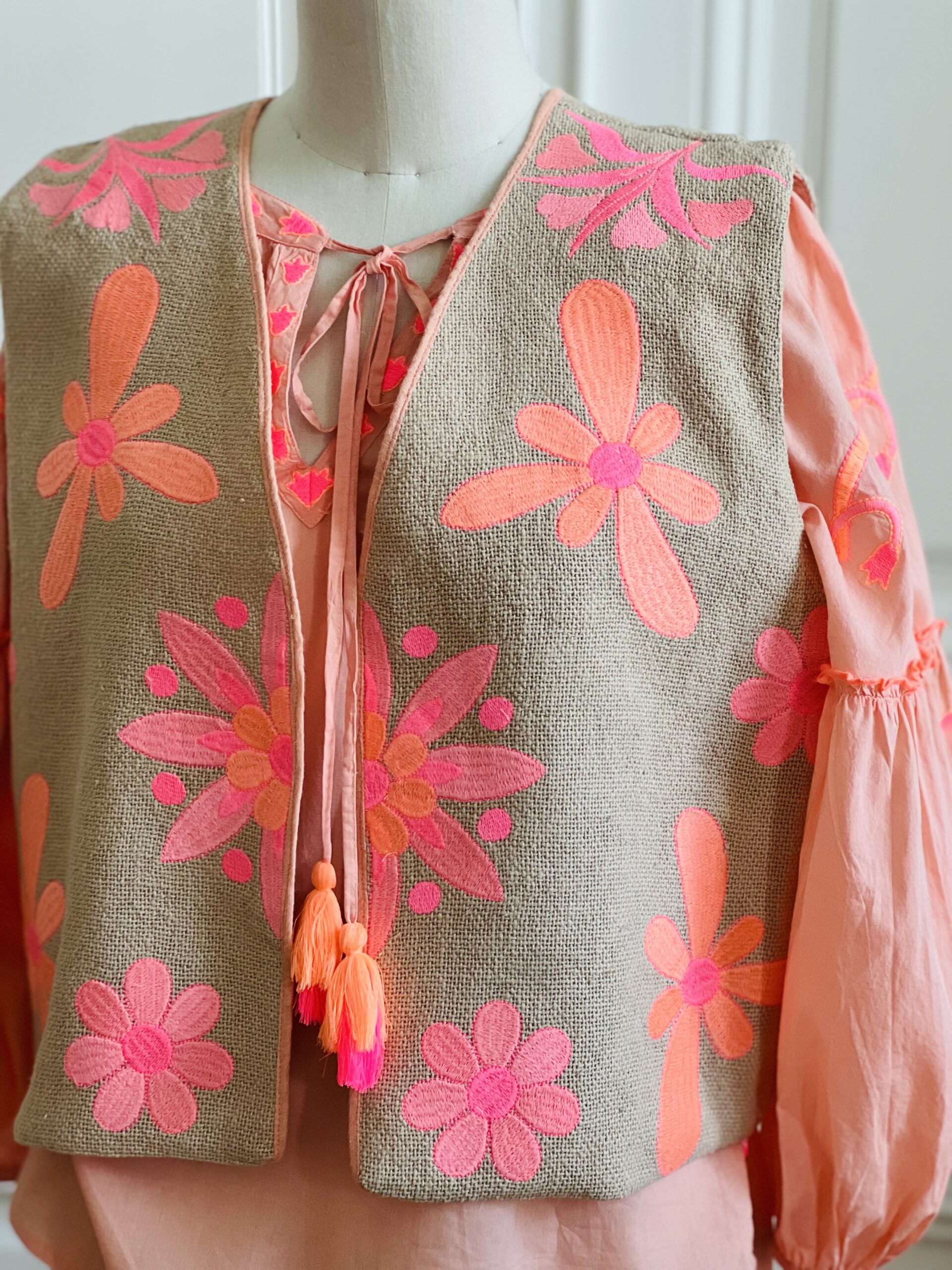 Coffee Gerbera Vest – Bild 6