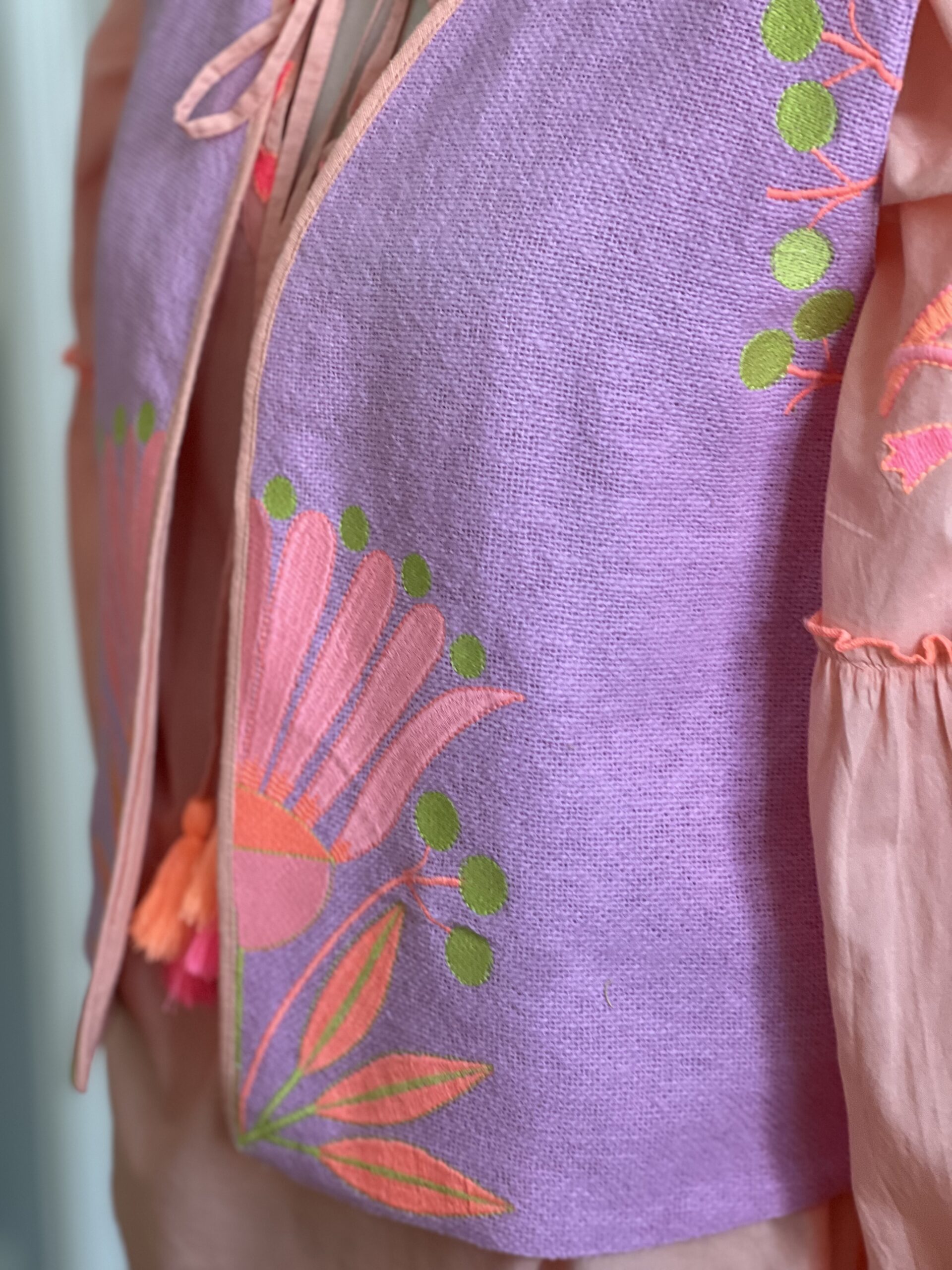 Pink Calendula Vest – Bild 5