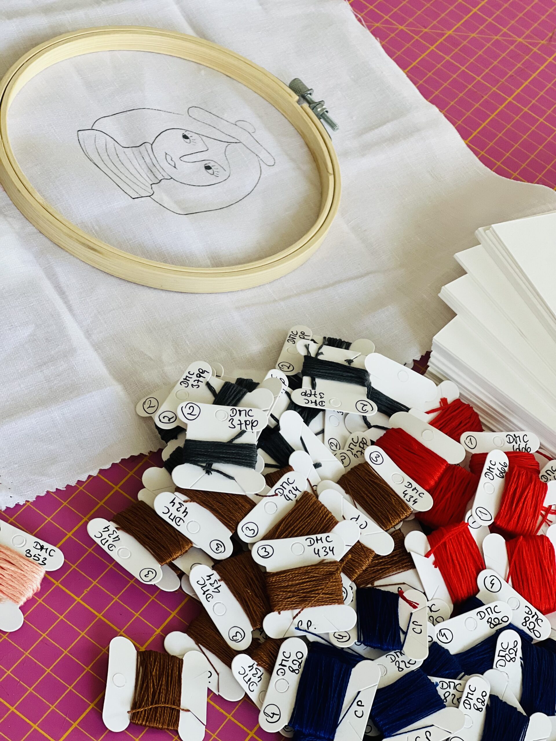 Stickkit Chloé - Funny Faces – Bild 8